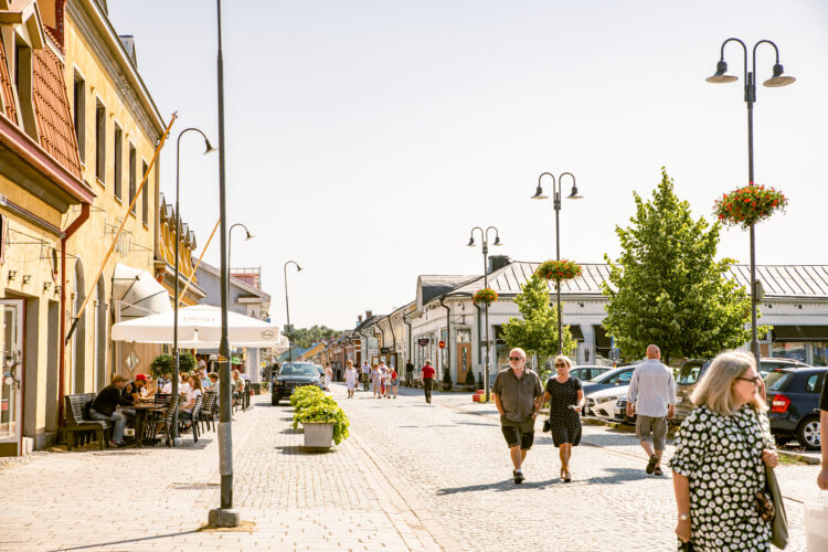 Kuva Vanhasta Raumasta Kuninkaankadulta