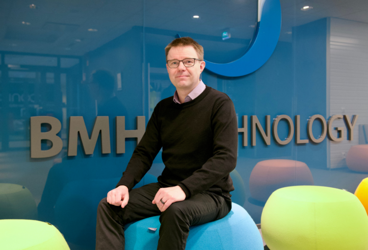 BMH Technology Oy:n toimitusjohtaja Mikko Osara.