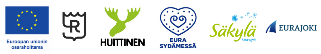Yhdessä monikulttuurisessa Etelä-Satakunnassa hankkeen logot.