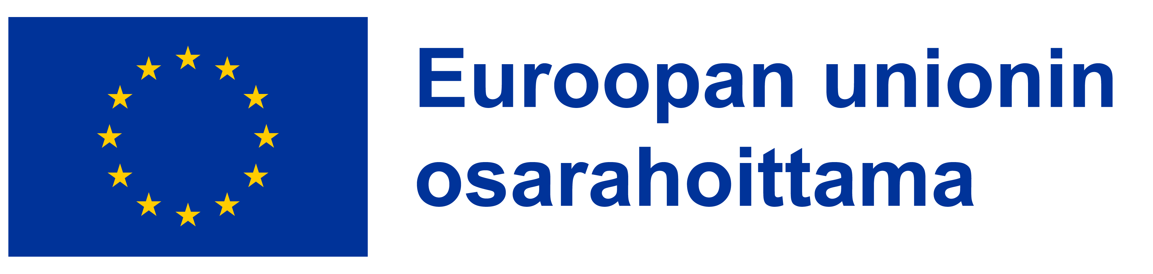 EU:n osarahoittama logo.